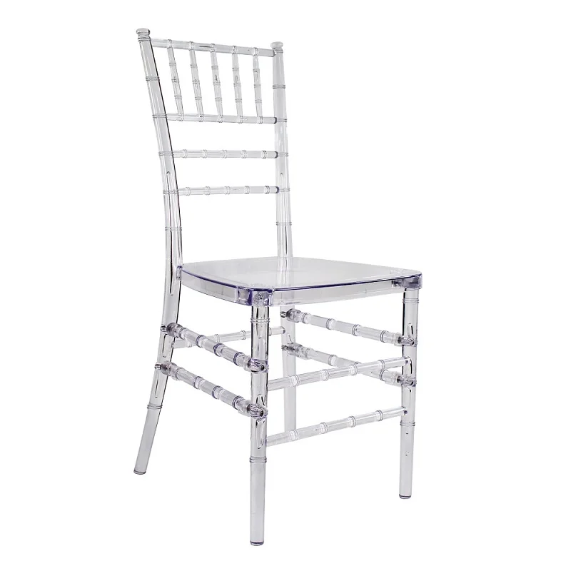 
wholesale clear crystal plastic acrylic resin banquet hotel tiffany chiavari wedding chair  (62481951030)
