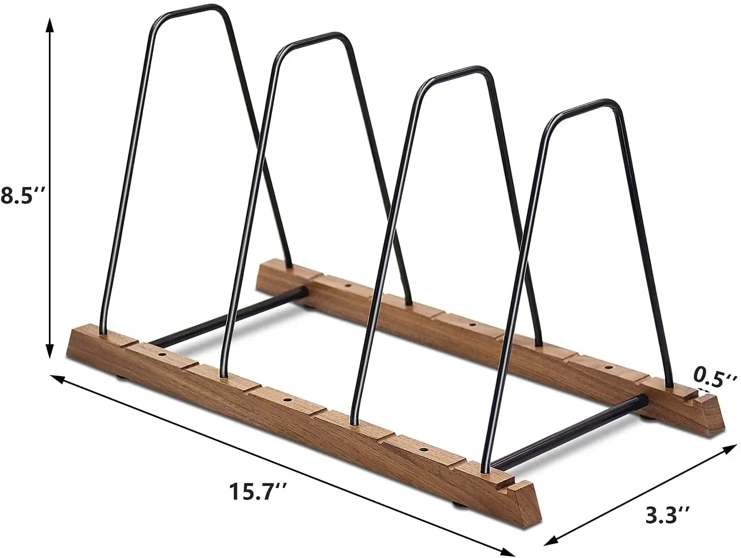 Лидер продаж на Amazon, настольный Виниловый держатель для виниловых записей, подставка-органайзер для хранения