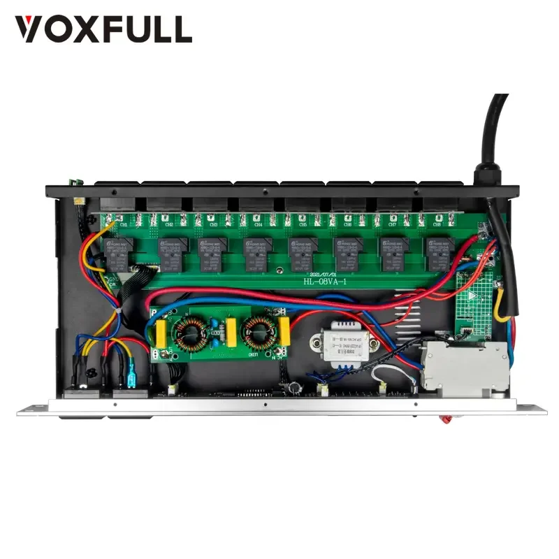 Voxfull HL-388 Professional stage 8 way power sequencer Network Socket Electrical Equipment Power Distribution Unit Rack