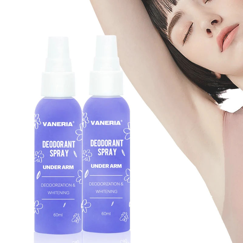 Deodorant Private Label Woman Underarm Whitening Antiperspirant Deodorant Body Spray for men and women