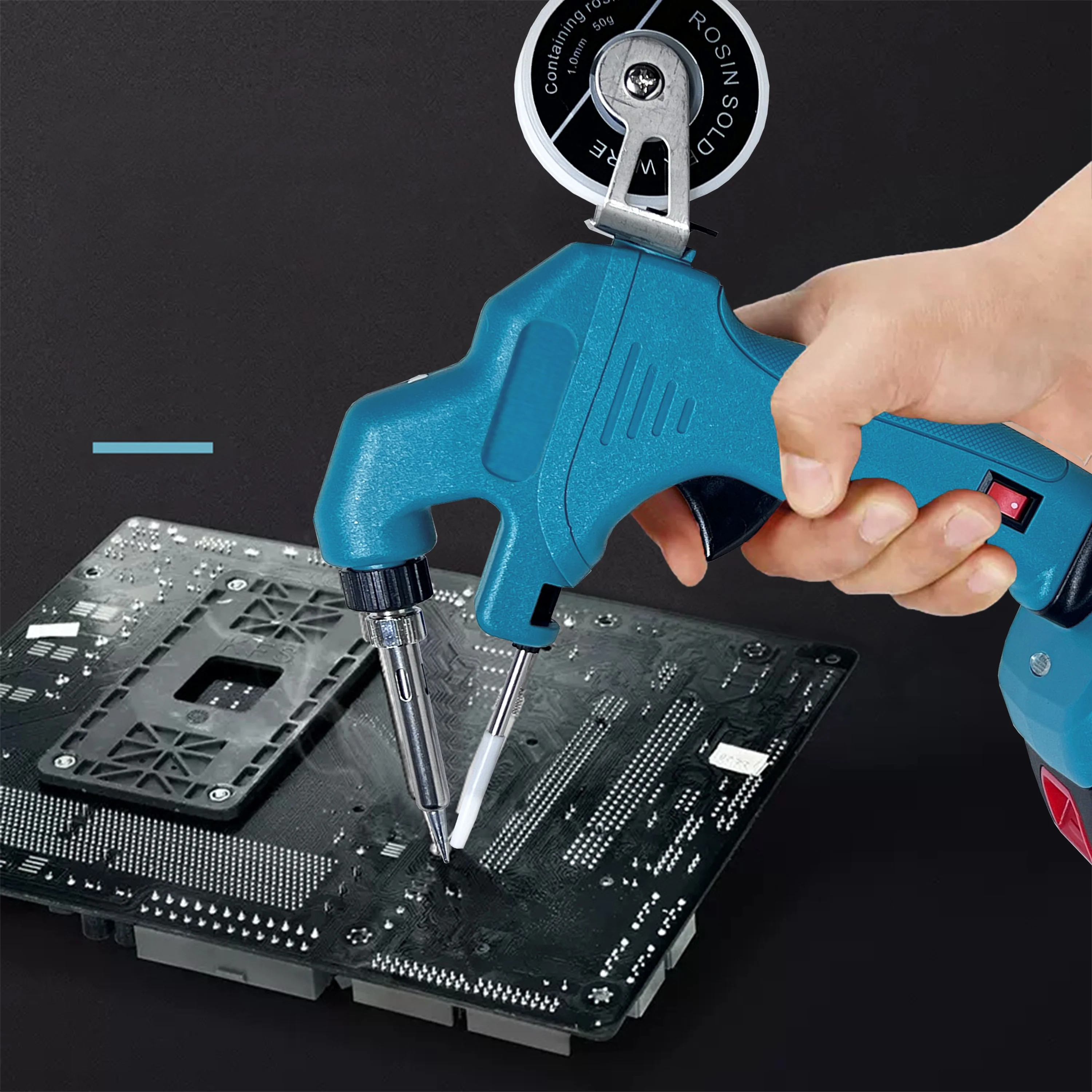 Electric Soldering Iron Automatic Soldering Gun Manual Solder Gun Hot Sale Factory Price Welding Torch Welding Working