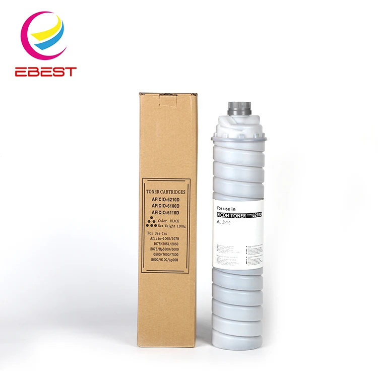 Ebest совместимый с Ricoh Aficio 1060/1075/2060/2075 6210D 6100d 6110d тонер-картридж для копировального