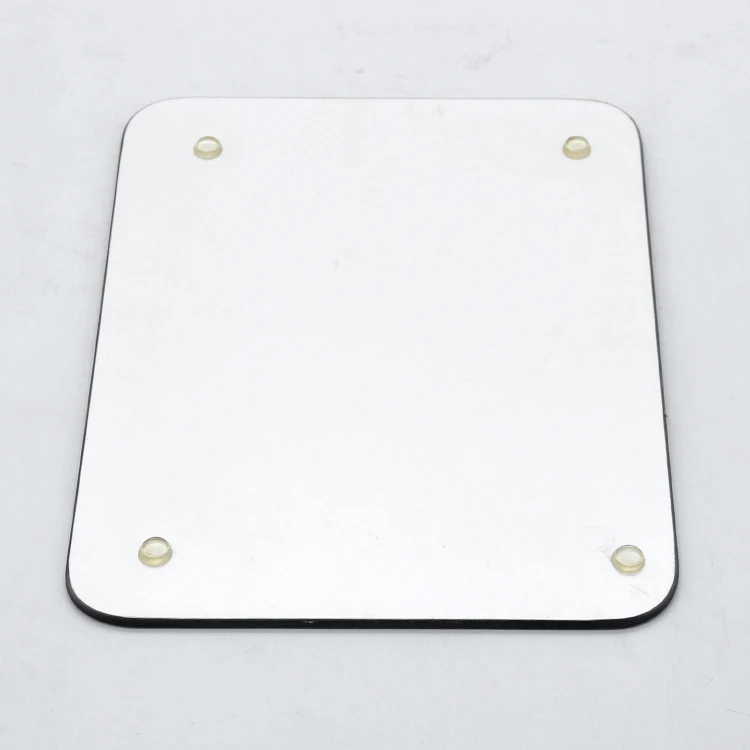 Custom rectangular shape marble design tempered glass cutting board for kitchen
