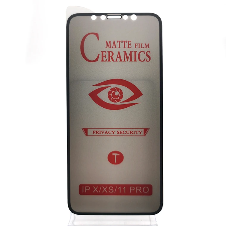 9H 21D mobile phone Ceramic Film Matte anti spy Screen Protectorfor iphone11 12 13 13pro micas para privacidad