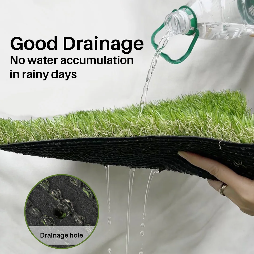 QINGZHOU Eco friendly 8mm 10mm 12mm 15mm 16mm 20mm 25mm 30mm 35mm 40mm 50mm outdoor grass carpet artificial grass turf