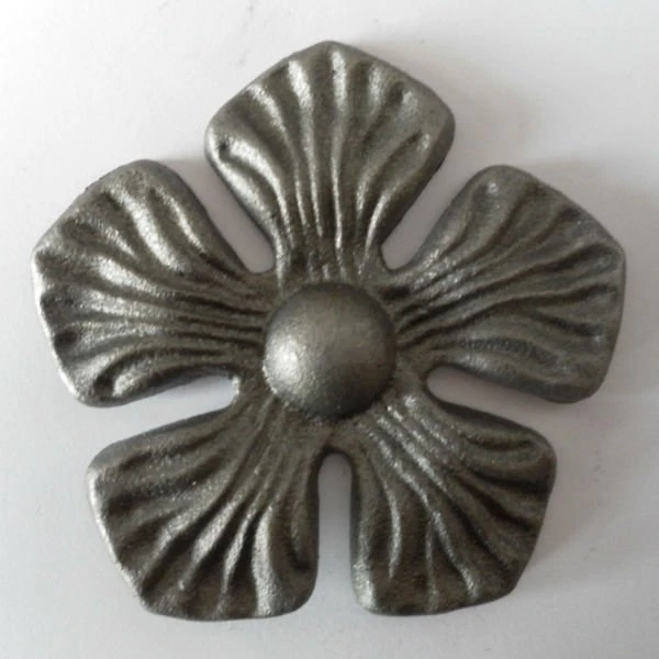 Stamping Iron Flowers and Wrought Iron Casting Leaves for Fences Door&Gates China Professional Manufacturers