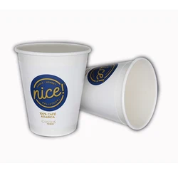 Wholesale Tea Price Disposable Personalised Coffee Hot Chocolate Embossed Paper Cup