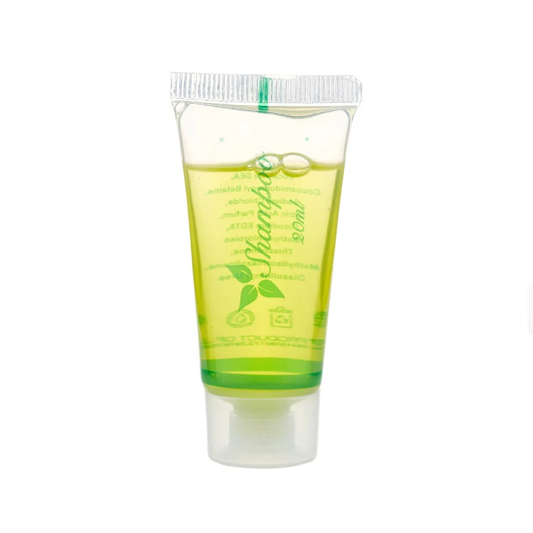 High Quality Private Label Portable Disposable Biodegradable Mini Size Toiletry Star Hotel Guest Hair Shampoo 30ml