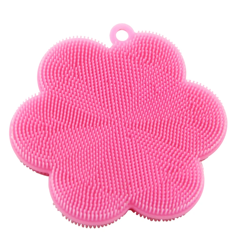 Силиконовые двусторонние губки, щетка для мытья посуды, скруббер, чаша, кастрюля, сковорода, инструмент для мытья, очиститель