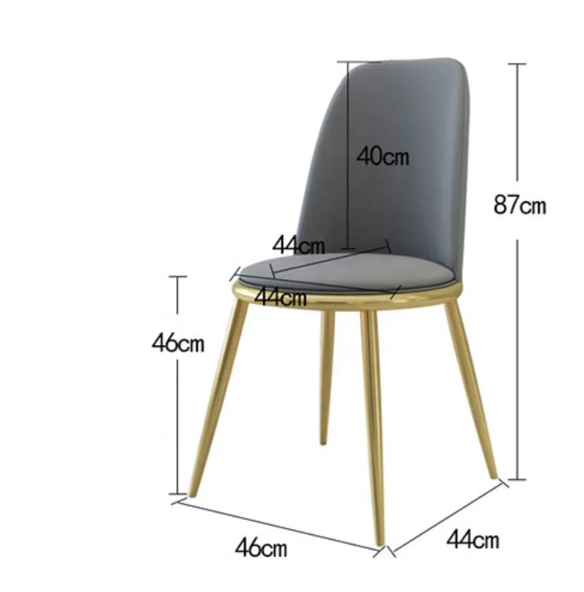 Modern Pu White Genuine Stainless Steel Black Dinning Italian Woven Brown Real Leather Dining Chair For Dining Room