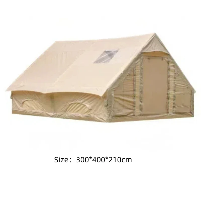 Best Travel Inflatable Camping Tent Waterproof Inflatable Tent with Double Doors and Two Small Skylights