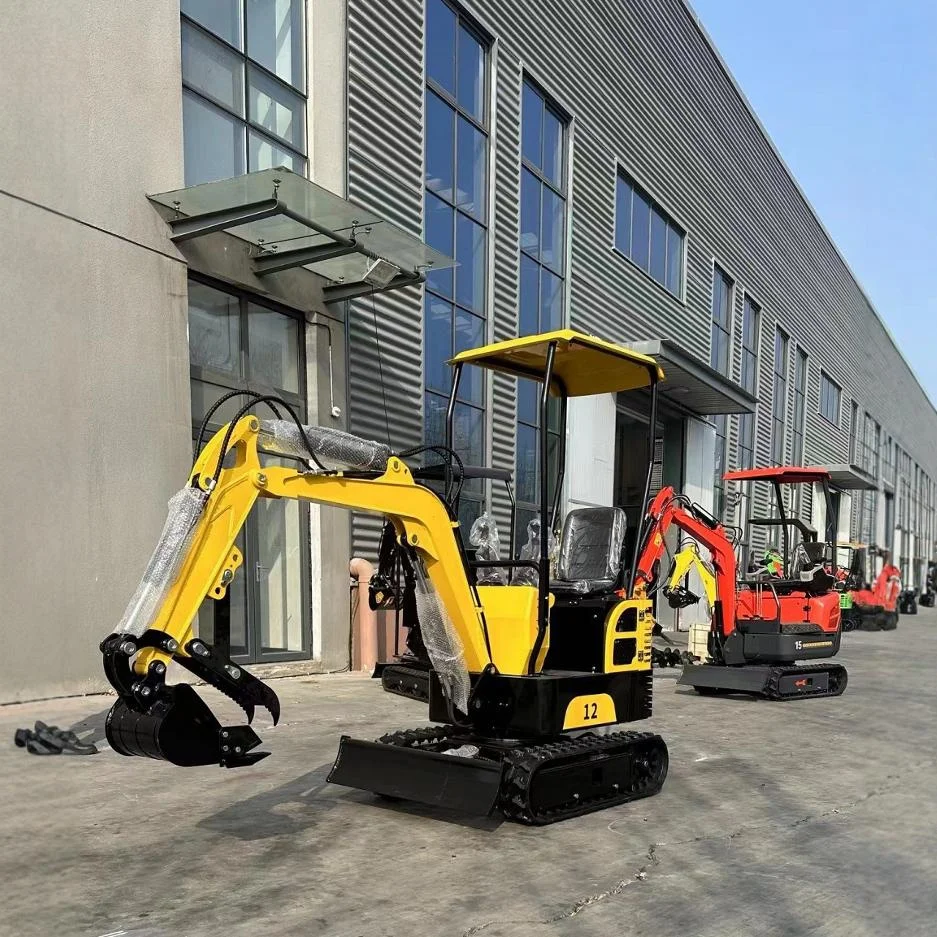 Best Price 1.8 Ton Mini Hydraulic Agricultural Digger Excavator with Free Shipping Engine and Pump Core Components Included