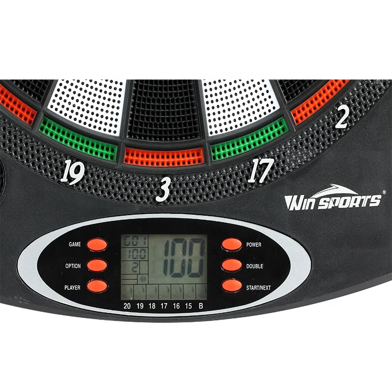 Factory professional dartboard christmas dart game led display electronic dartboard