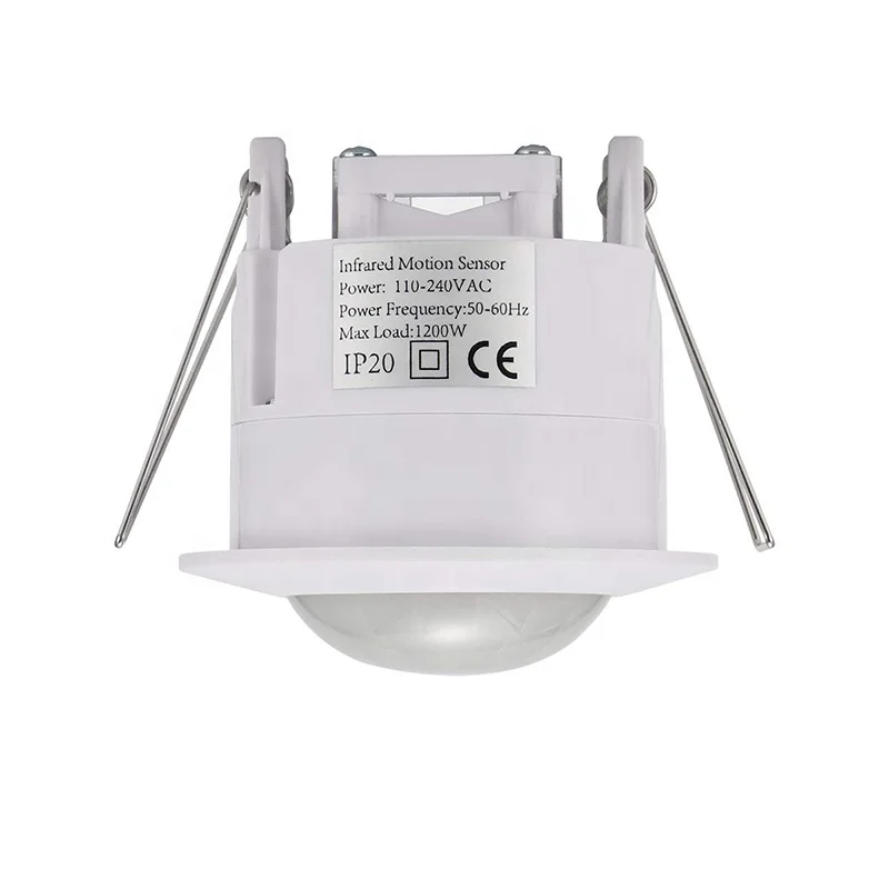 AC 110-240V 360 Degree Ceiling PIR Motion Sensor Switch IR Infrared Induction Sensor Detector Controller Switch for LED Light