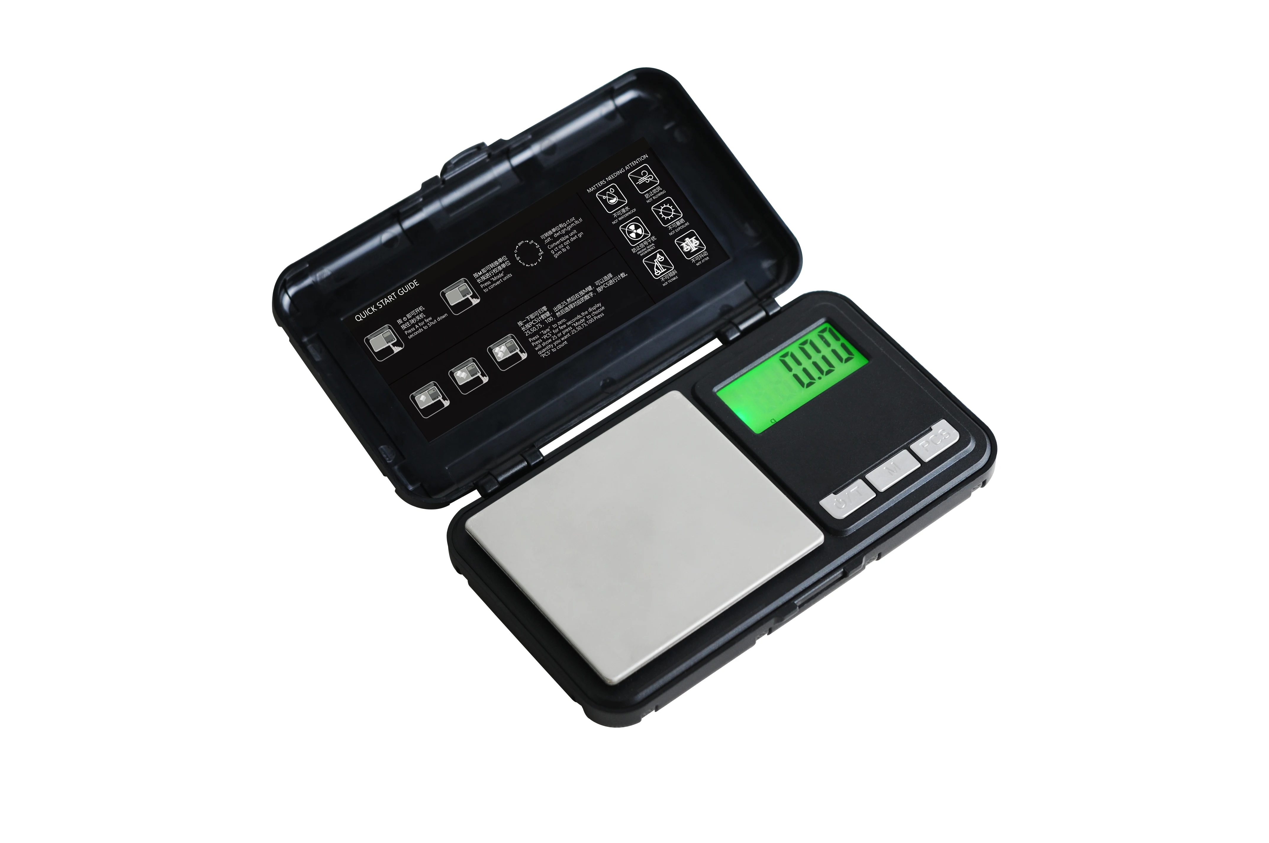 China factory Direct sale portable outdoor gold weight scales 2*AAA batteries digital household pocket weighing tools