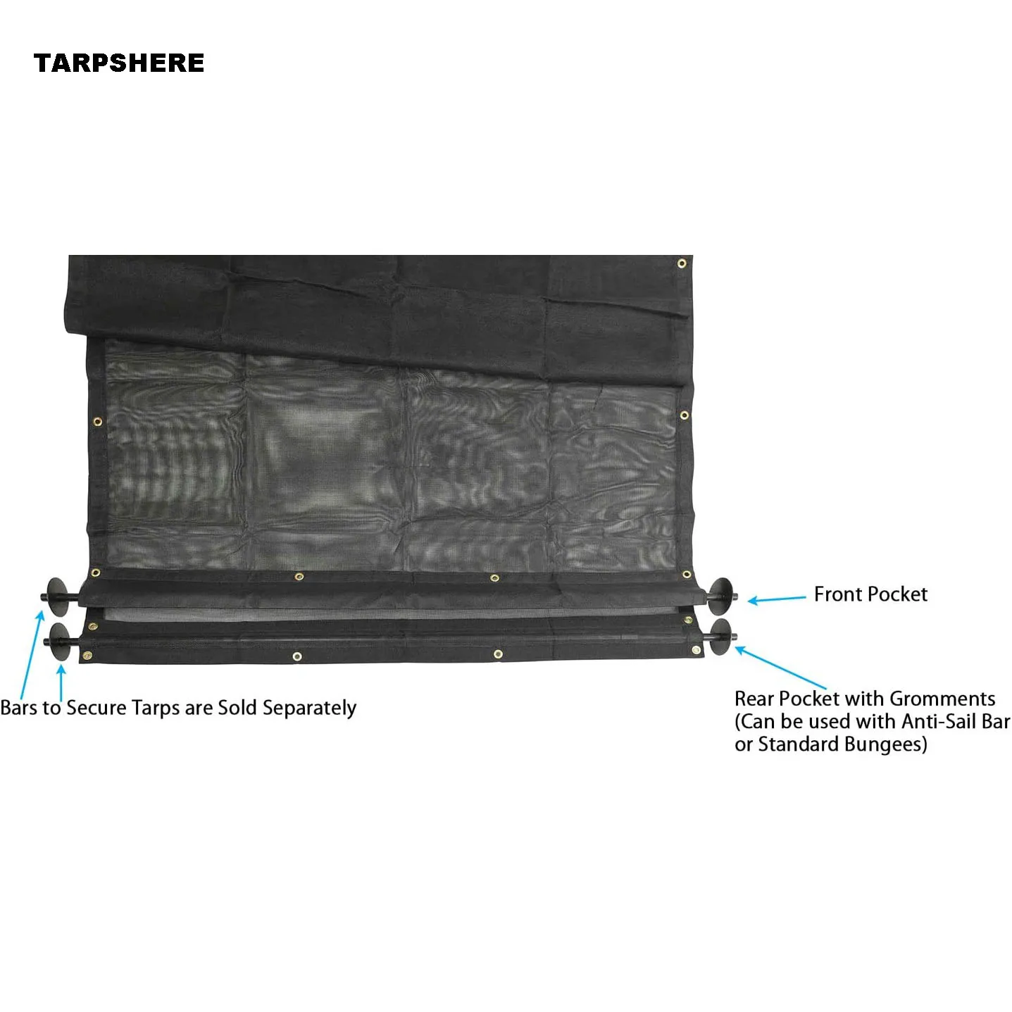 custom shade screen black heavy duty pvc vinyl coated polyester trailer dump truck mesh tarp for system