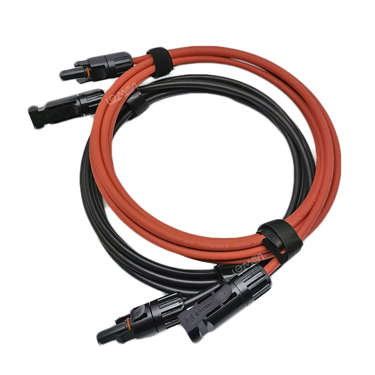 10AWG Solar Extension PV Cable Wire with Female and Male Connector