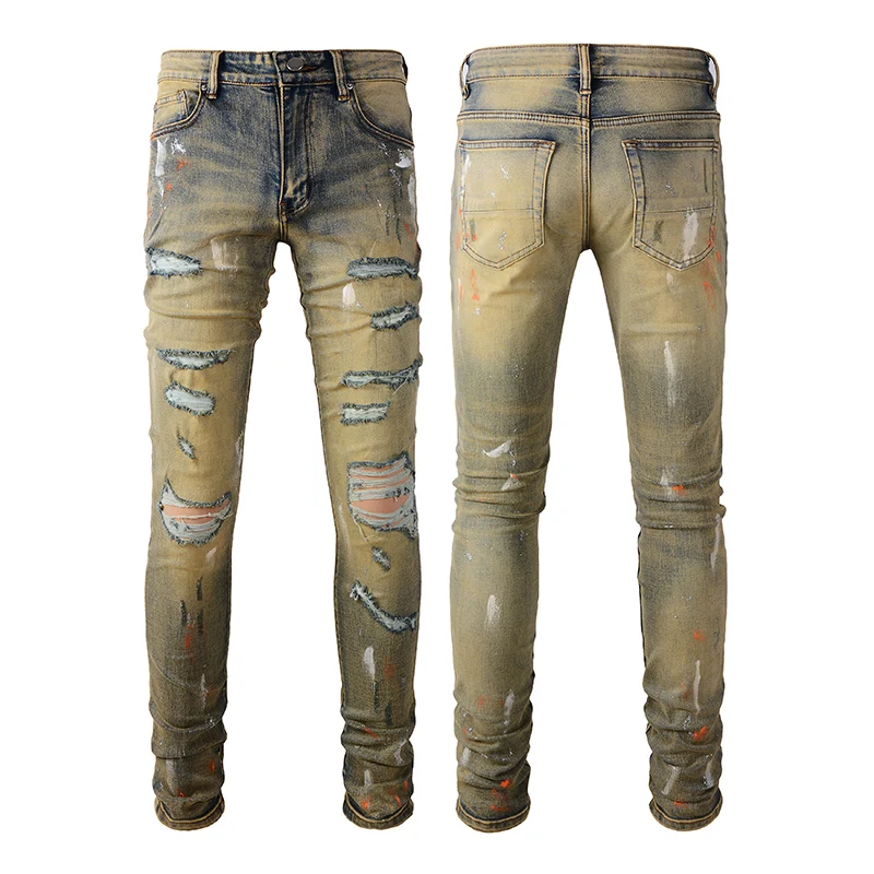 High Quality Turkey Trousers Original Slim Fit Denim Pants Clothing for Men Jeans