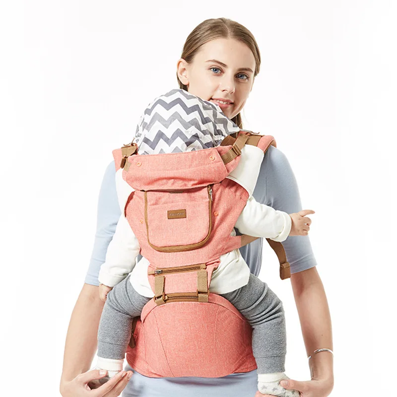 Ergonomic Baby Carrier 360 All Carrying Positions for Dad and Mom and Baby Sling Wrap Baby Carrier Band