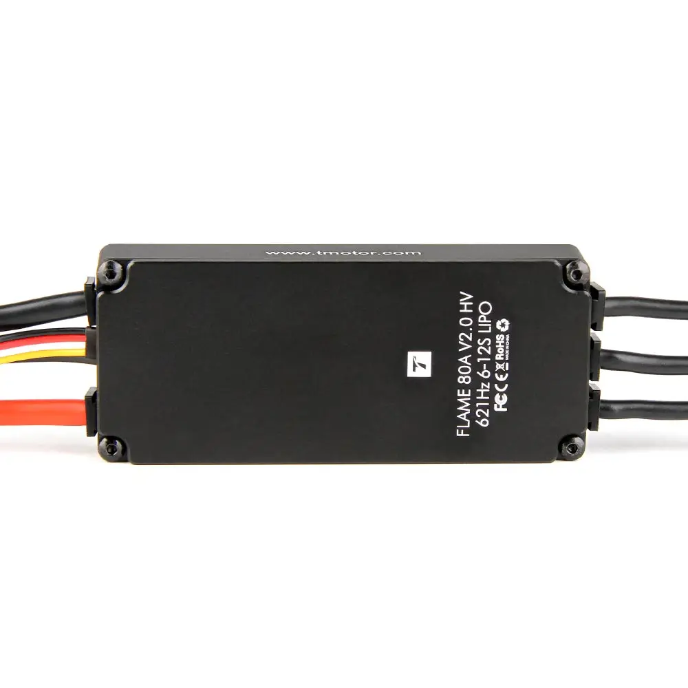 T-MOTOR Flame 80A HV 6s 8s 10s 12s бесщеточный esc для квадрокоптера радиоуправляемого самолета
