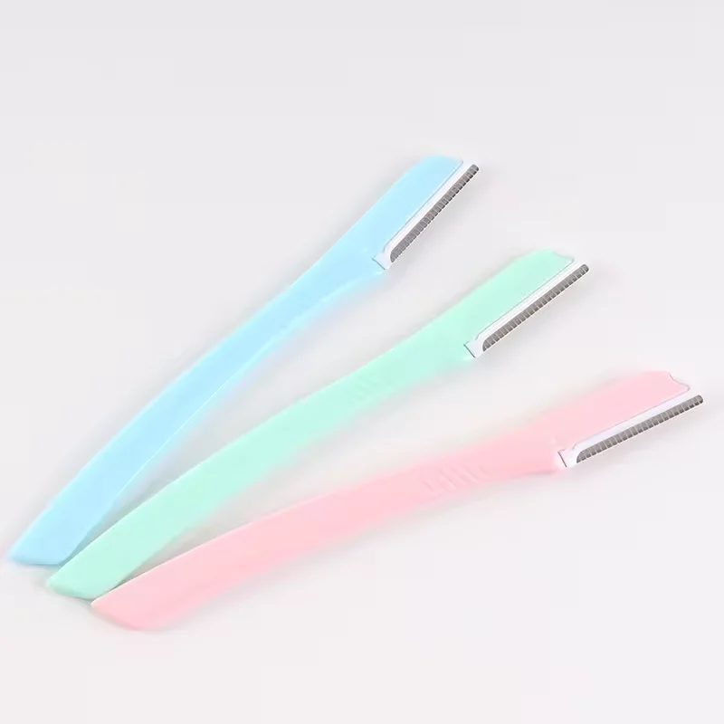 Safe anti-scratch tool for women shaving eyebrow razor for beginners