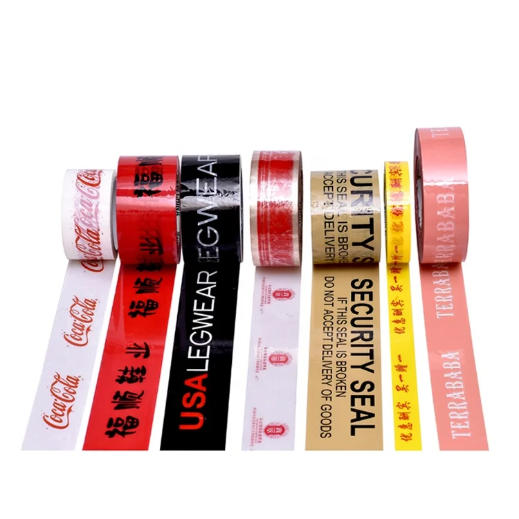 custom BOPP personalized packing tapes