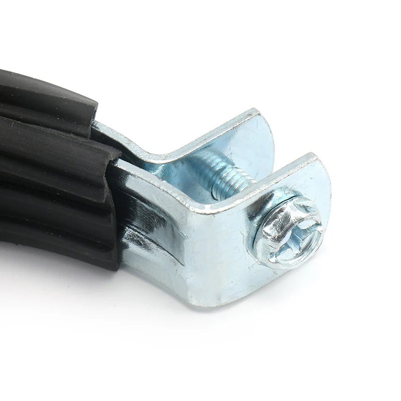 Rubber Clamp Pipe Support Bracket Metal Pipe Strap Heavy Duty Mount Galvanized Pipe Bracket
