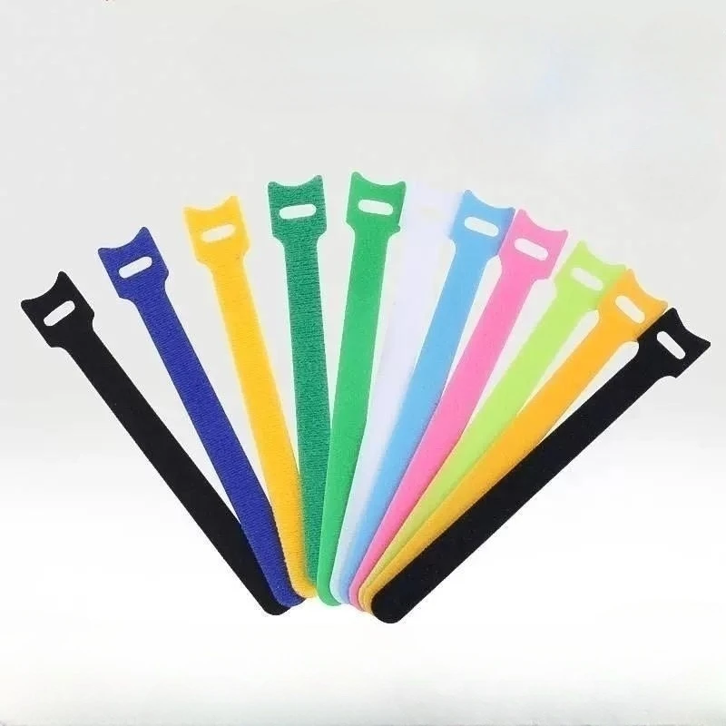 Heavy Duty Hot Sales Nylon Double Sided Back To Back Hook And Loop Product Recycle Cable Tie Plant Strap
