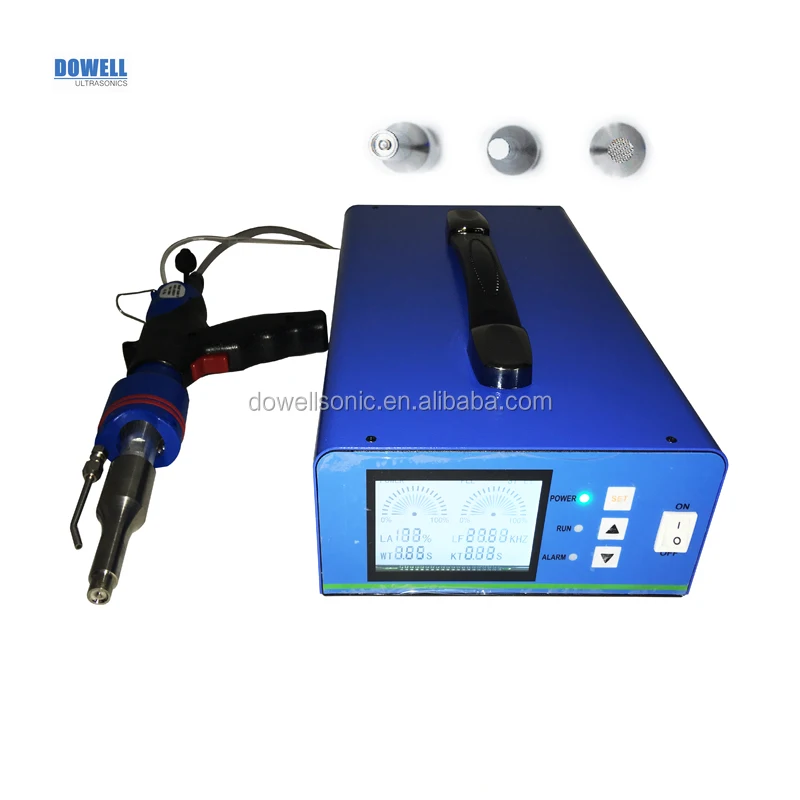 DW-WD28-600N 28K600W ultrasonic plastic welders for egg conveyor belt and manure belt