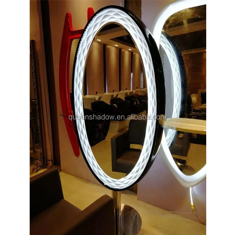 other salon furniture Double sided styling station hair styling station for sales