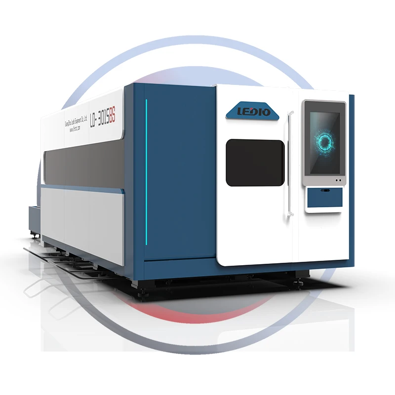 Manufacturer Supply 12X2.5 Meters Switching Platform Laser Cutting Machine