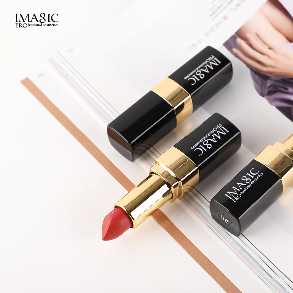 Hot Selling 12 Colors Private Label Lipstick Lips Makeup Long Lasting Moisture Lip Gloss Cosmetic Sexy Red Lip Matte Lipstick