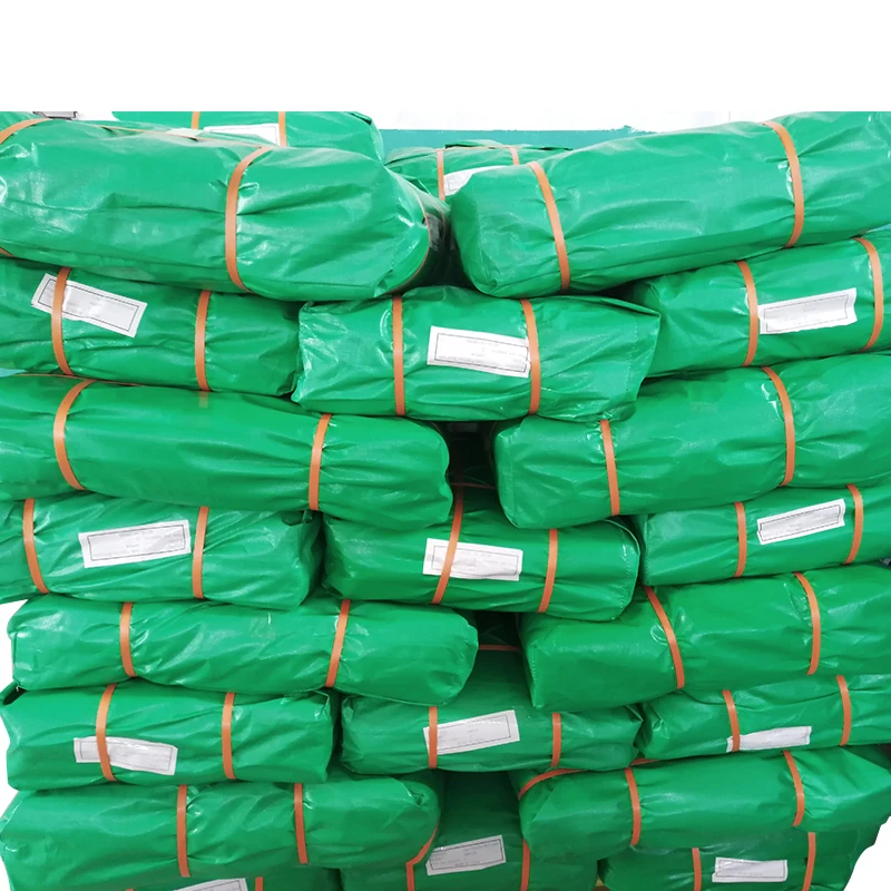 High Quality Green Concrete Blankets Insulated army tent tarpaulin with eyelets rotproof uv protected 60-300gsm tarp for covers