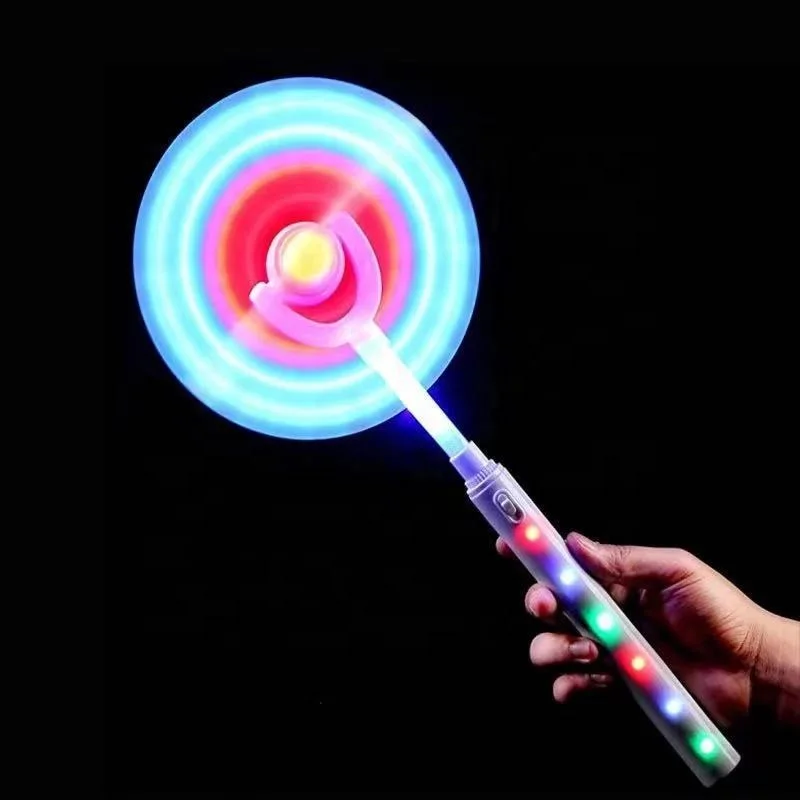 Festival flashing led light toys Flashing Led magic windmill Light Up flashing Windmill toys