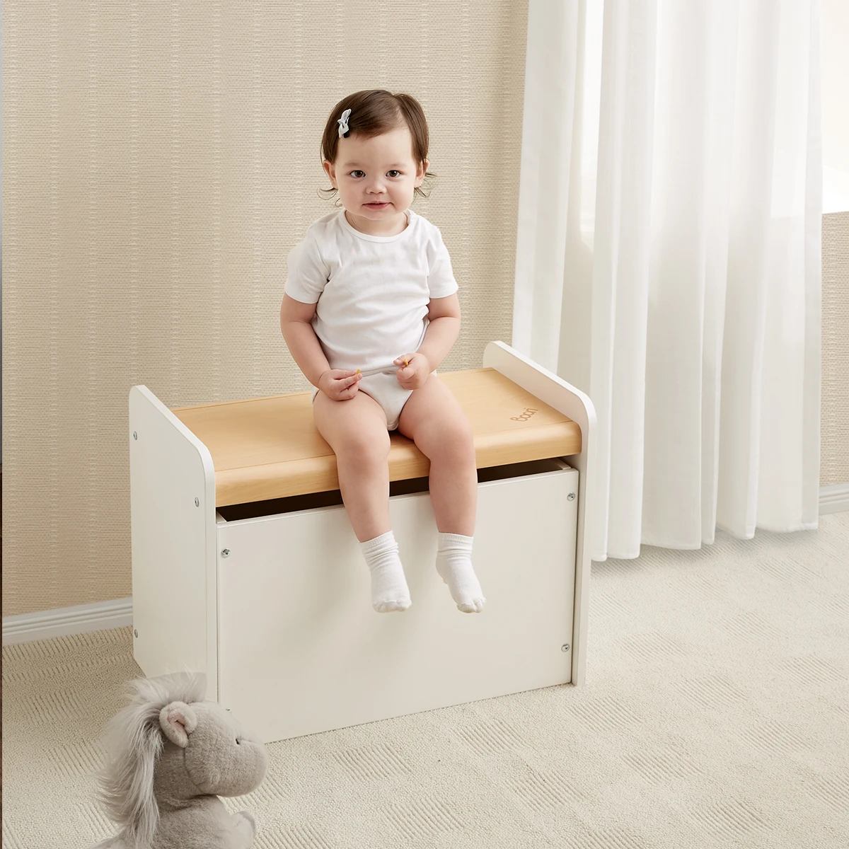 Детская безопасная, из дерева детскую мебель, маленький прикроватный детский шкаф для хранения игрушек\n