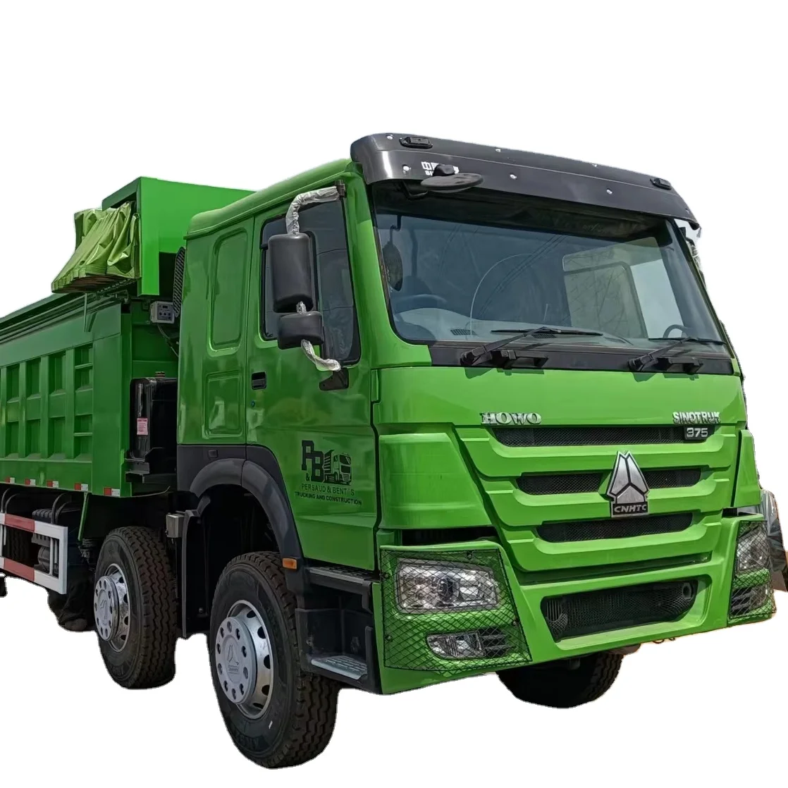 Wholesale China National HOWO Dump Truck 6X4 8x4 Heavy Duty Used Truck Left Steering 30t Gross Vehicle Weight Euro 2 Emission