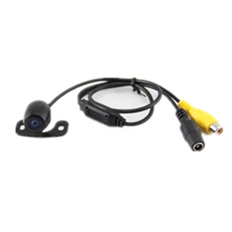 Best selling flush mounting Front / Rear view 18.5mm punching well hidden HD CMOS night vision car camera