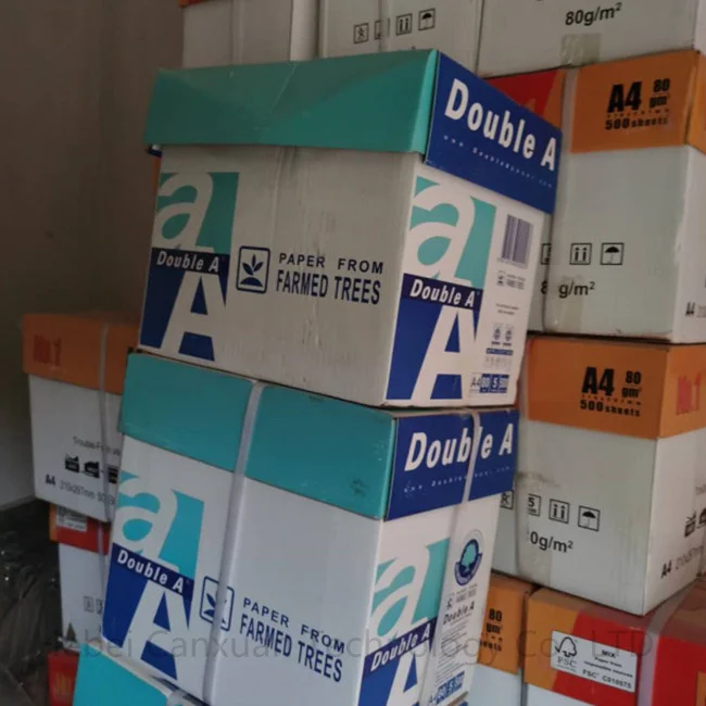Копировальная бумага формата А4 500 штук в упаковке двусторонняя печатная 80 г Офисная оптовая продажа