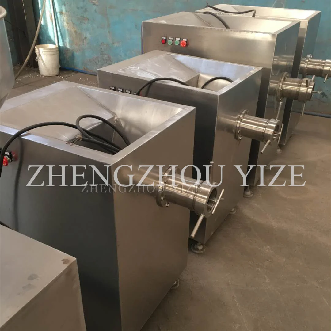Mincer Electric Frozen Meat Grinder Process Stainless Steel Meat Mincing Machine Commercial Meat Chopper For Grinding Machine