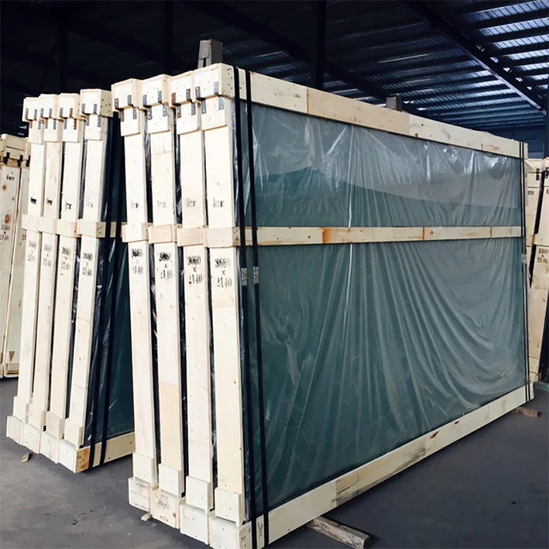 China Price 2mm - 19mm low iron jumbo size toughened clear float glass Building Glass Price