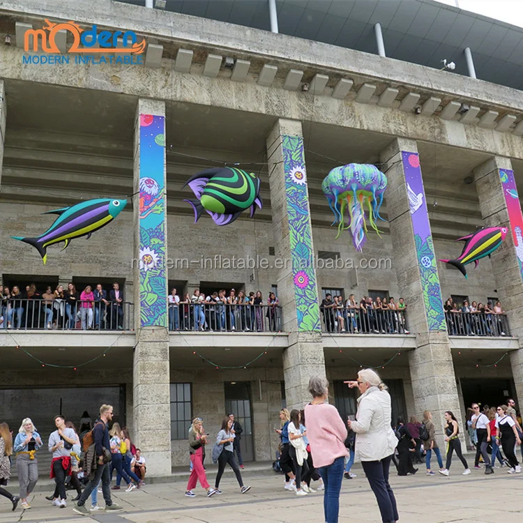 Party hanging decoration inflatable Marine animals Inflatable clown fish