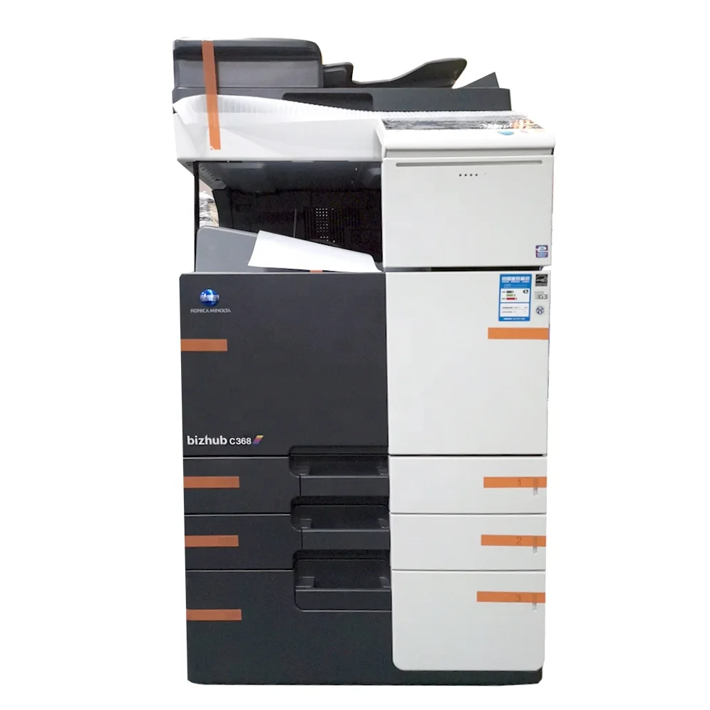 Обновленный копировальный аппарат Konica Minolta Bizhub C658 C558 C458 цветной 65ppm для продажи