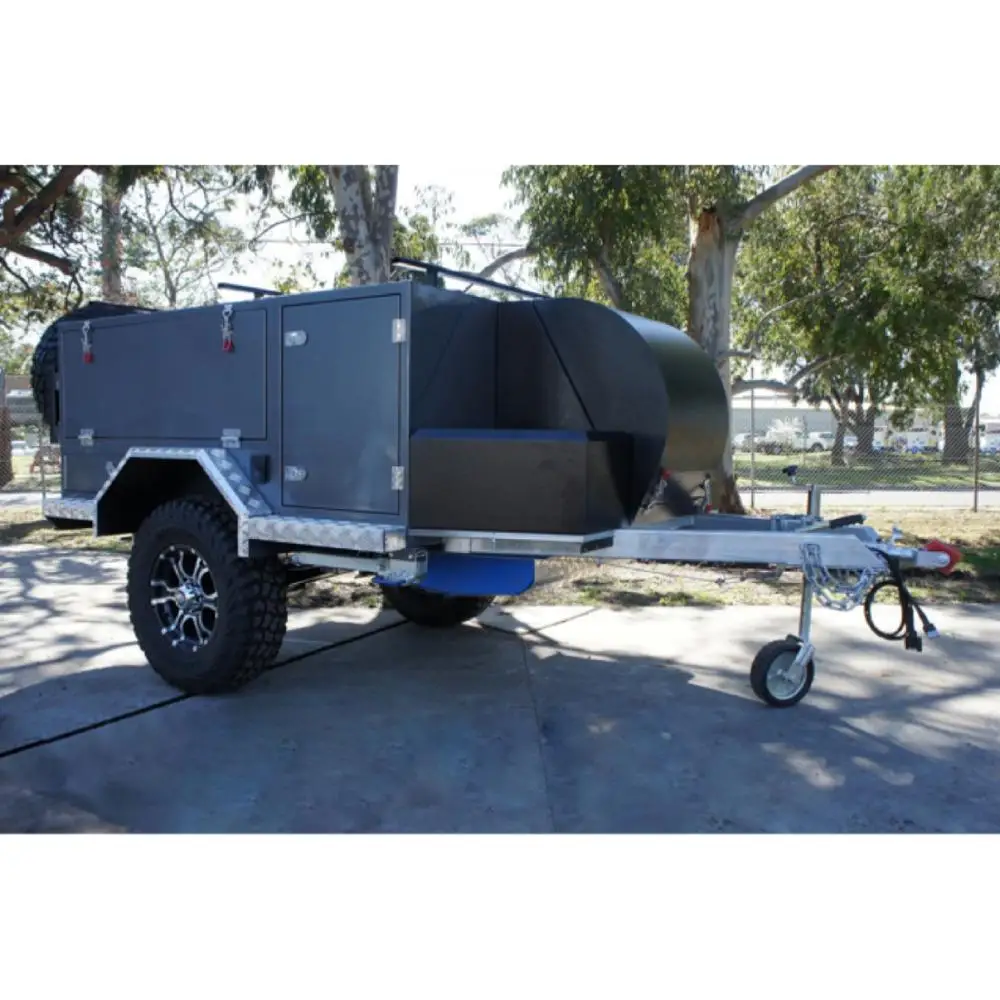 
4x4 off road camping trailer tent trailer with front box (Cross border) 