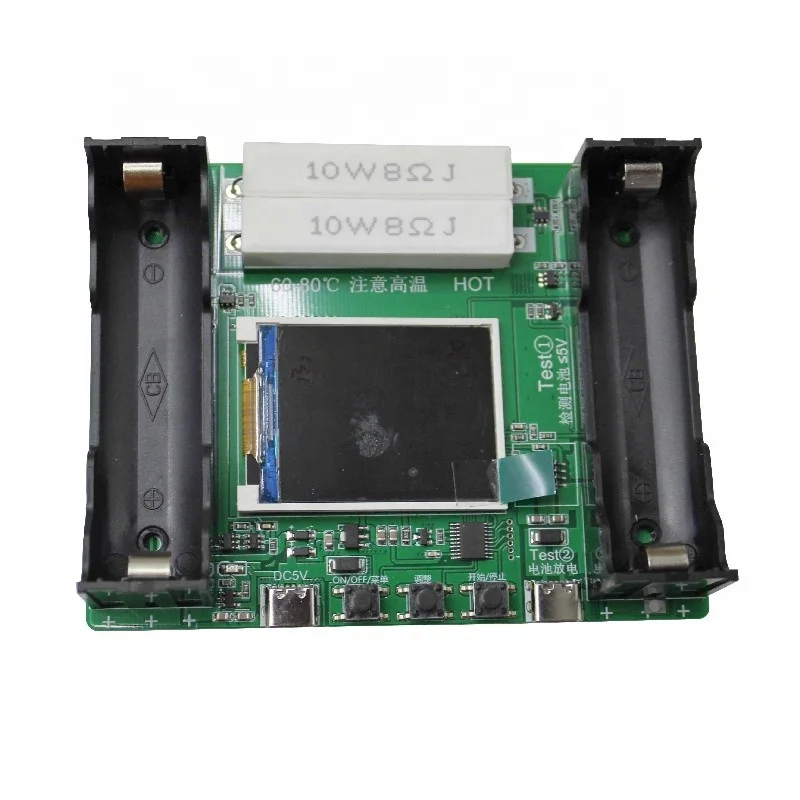 Type-C 18650 литиевая батарея емкостью тестер мАч MWh LCD цифровой экран батареи детектор питания модуль электрические