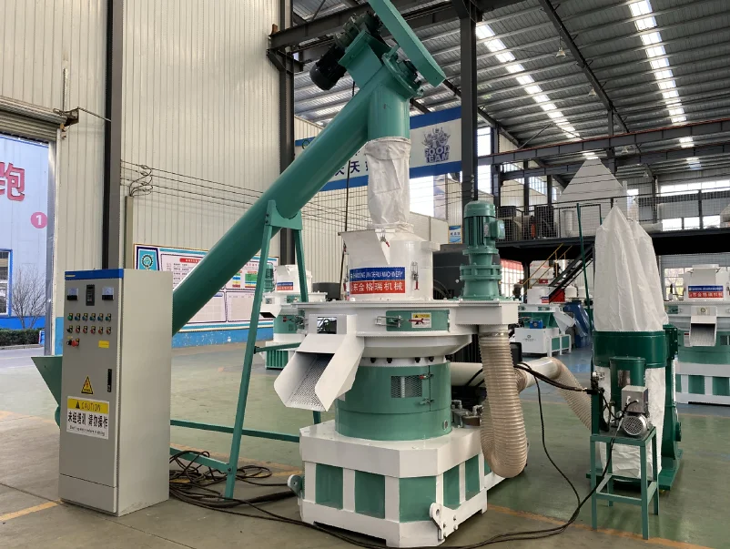 CE 2000kg/h Ring Die Wood Pelletizer Pellet Plant Biomass Granule Making Machine Price Wood Pellets Machine Wood Pellet Mill