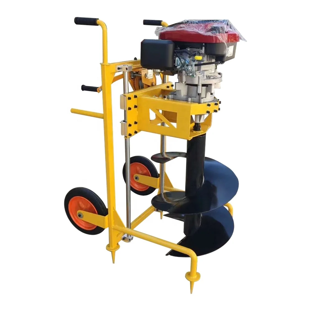 Durable 196cc Gasoline Earth Auger with CE Certification and Power