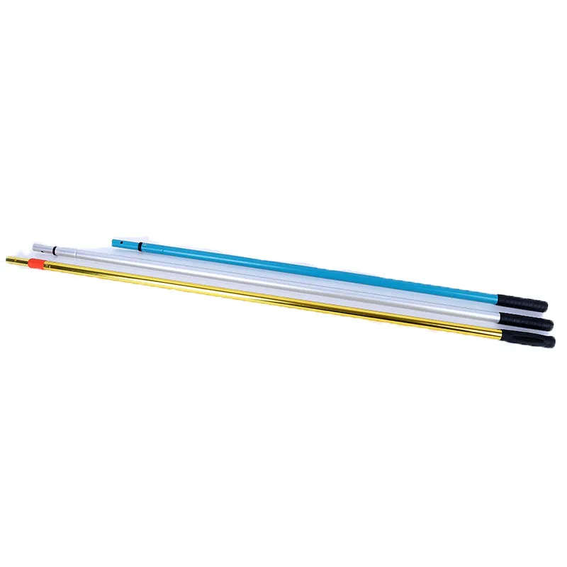 steel 2m 3m Telescopic pole for paint roller  window cleaning scraper mop extension handle