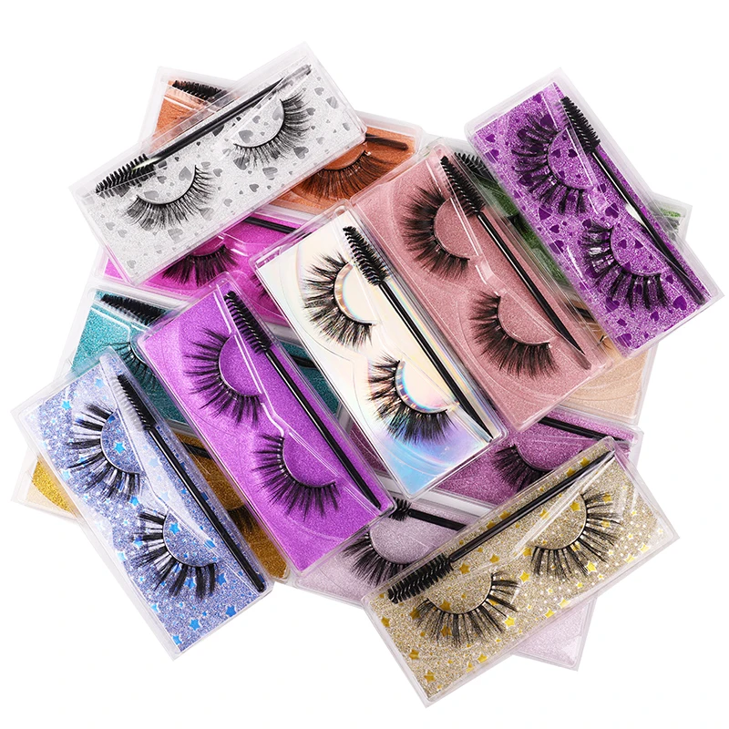 Best Silk Eyelashes Private Label Faux Mink Eyelash 25Mm Lashes Eye Lash manufacture