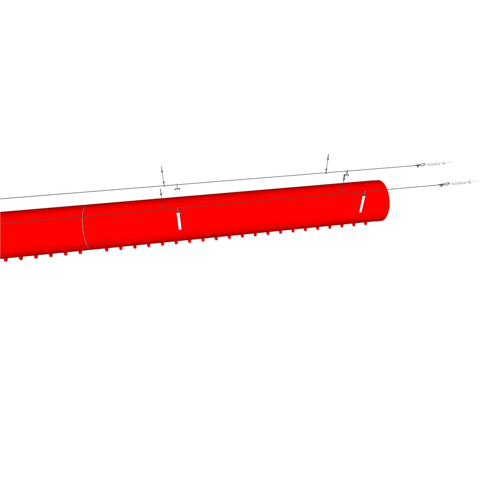 collapsible fabric ducting with jet nozzles diffuser