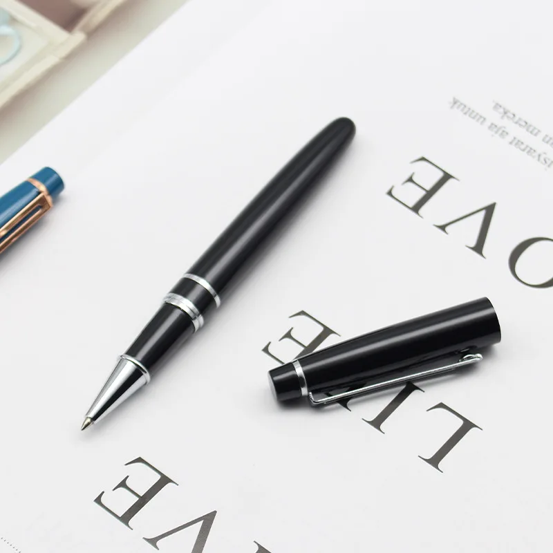 Customization Metal Creative Ballpoint Pen Can Be Fixed Logo Business Gift Pen Simple Advertising Metal Pen